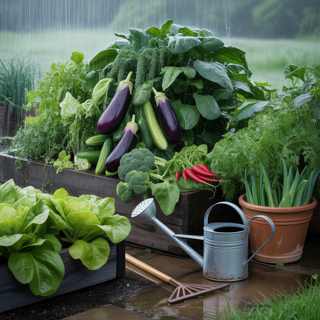 🌧️ 10 Vegetables to Grow in the Rainy Season 🌱