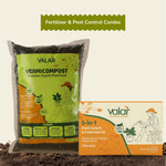 Organic fertiliser and Plant Care Combo - (1kg Vermicompost + 5 in 1 Plant Protection)