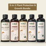 Complete 5-in-1 Plant Protection Combo (Mealy Bug Control + Bio Fungicide + Bio shield + Bio Larvacide + Neem Shield) (Makes up to 200 Litres) FREE Sprayer