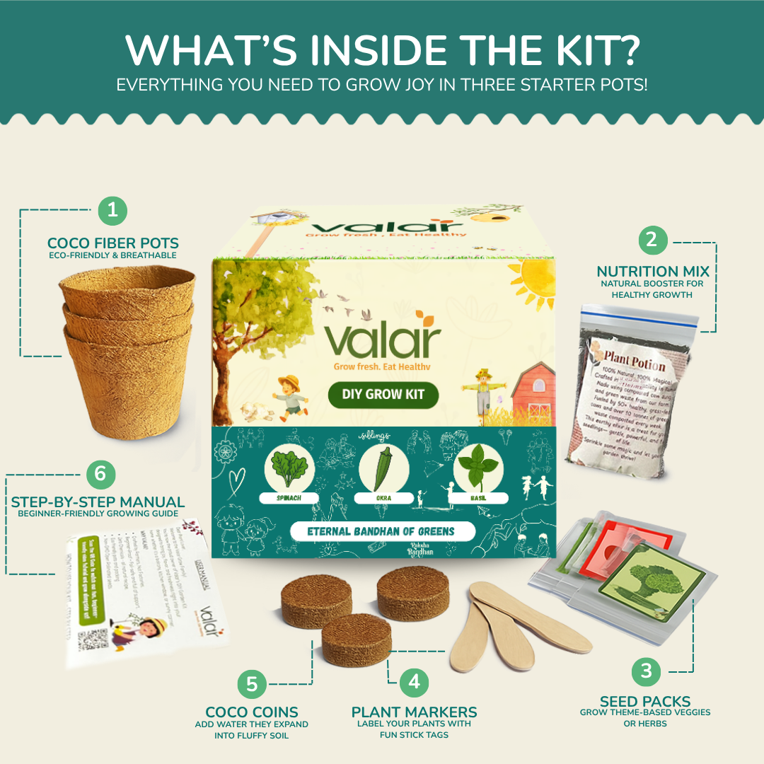 The Eternal Bandhan of Greens Gift Kit