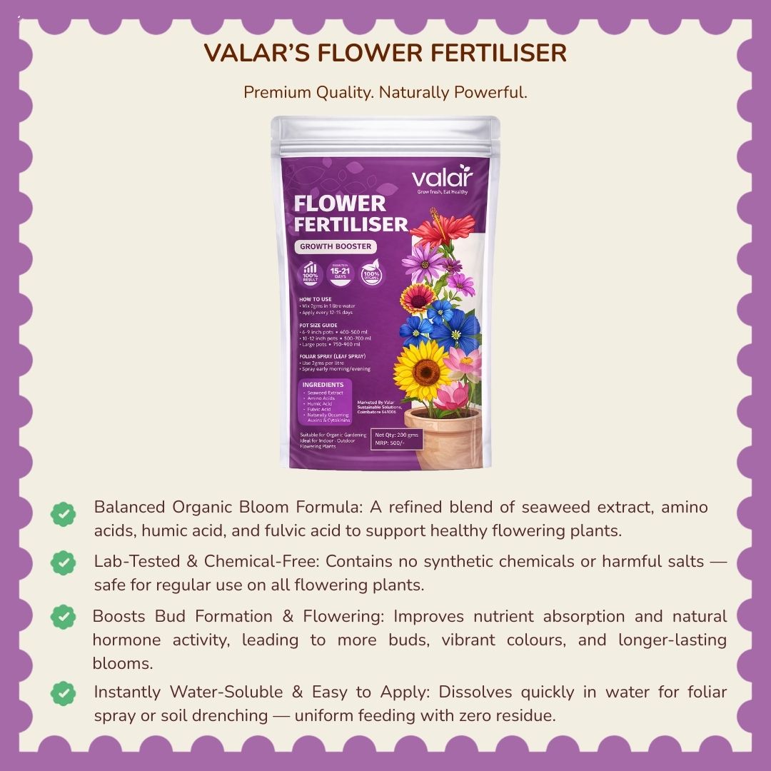Organic Flower Fertilizer