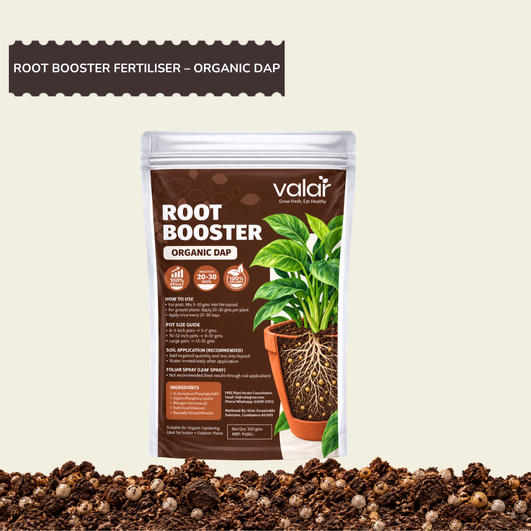 Root Booster Fertiliser – Organic PROM DAP 200 gms
