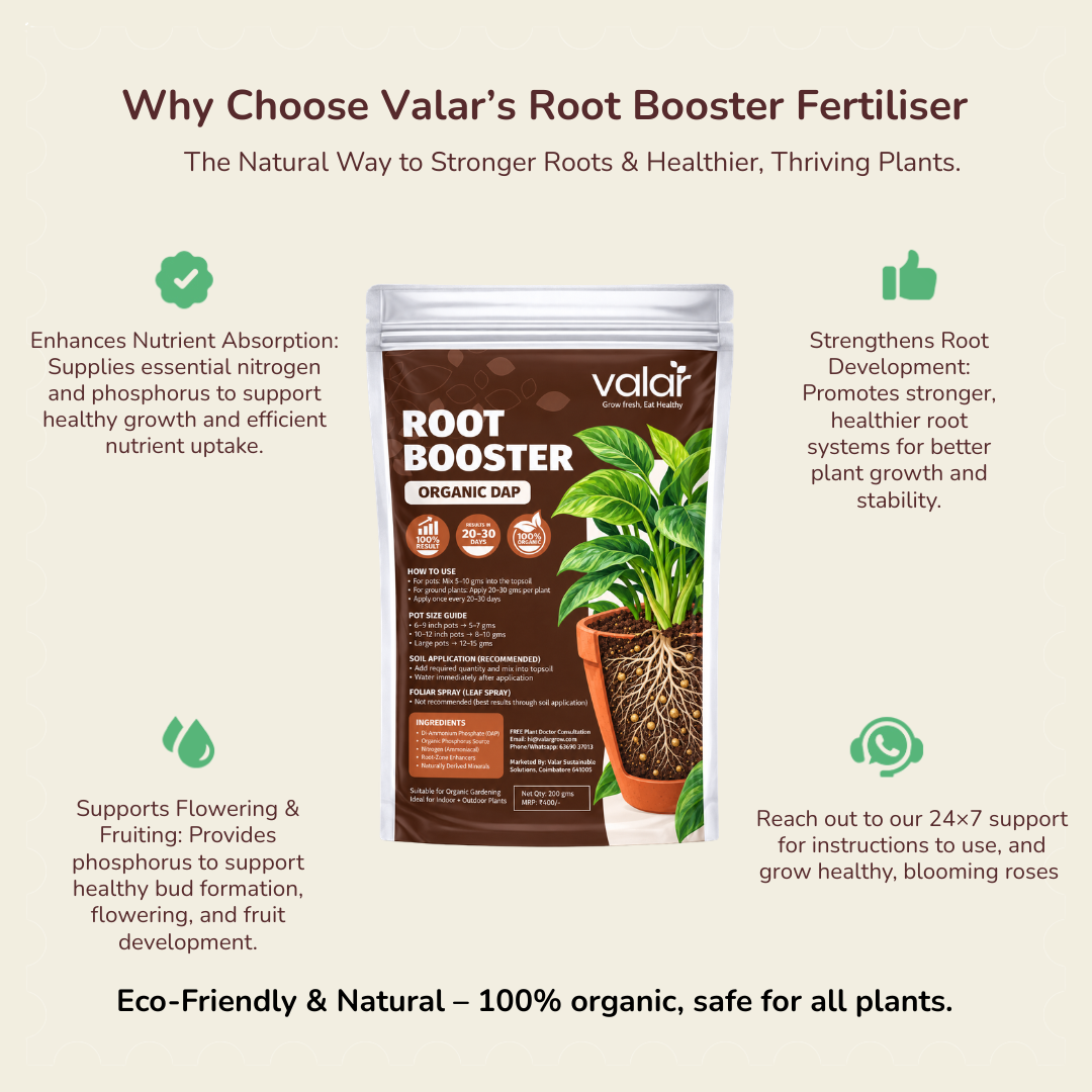 Root Booster Fertiliser – Organic PROM DAP 200 gms