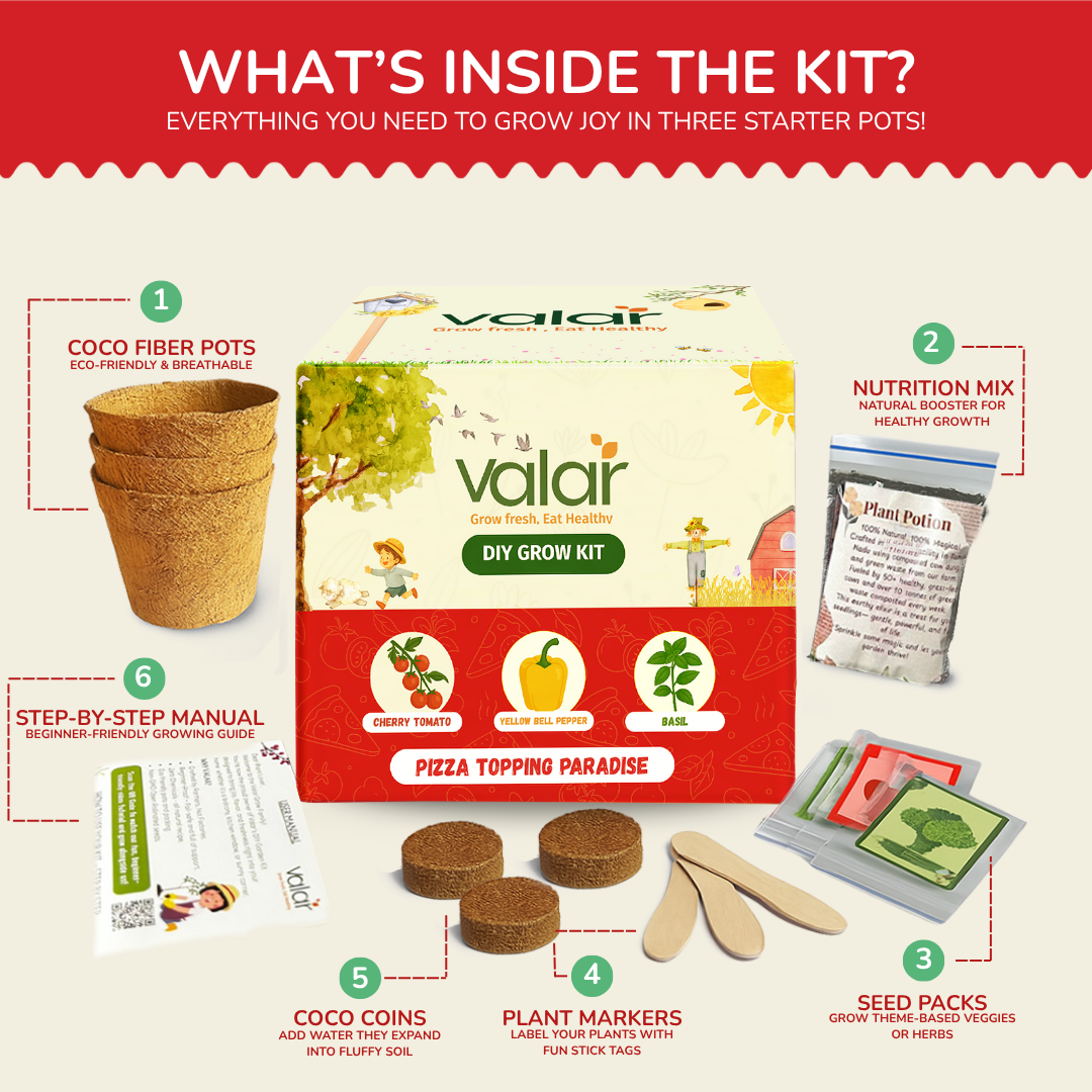 The Pizza Topping Paradise Gift Kit