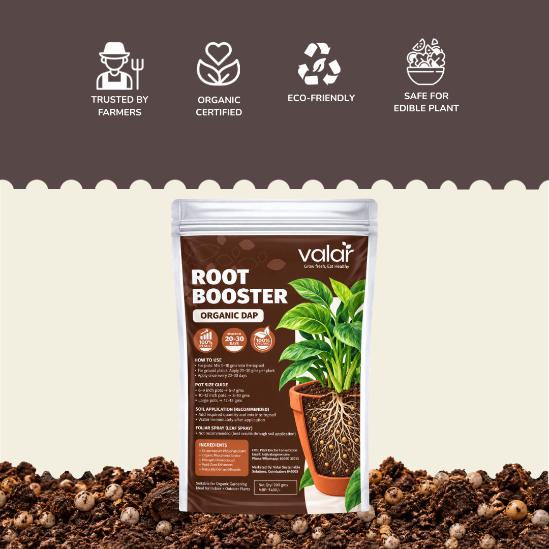 Root Booster Fertiliser – Organic PROM DAP 200 gms