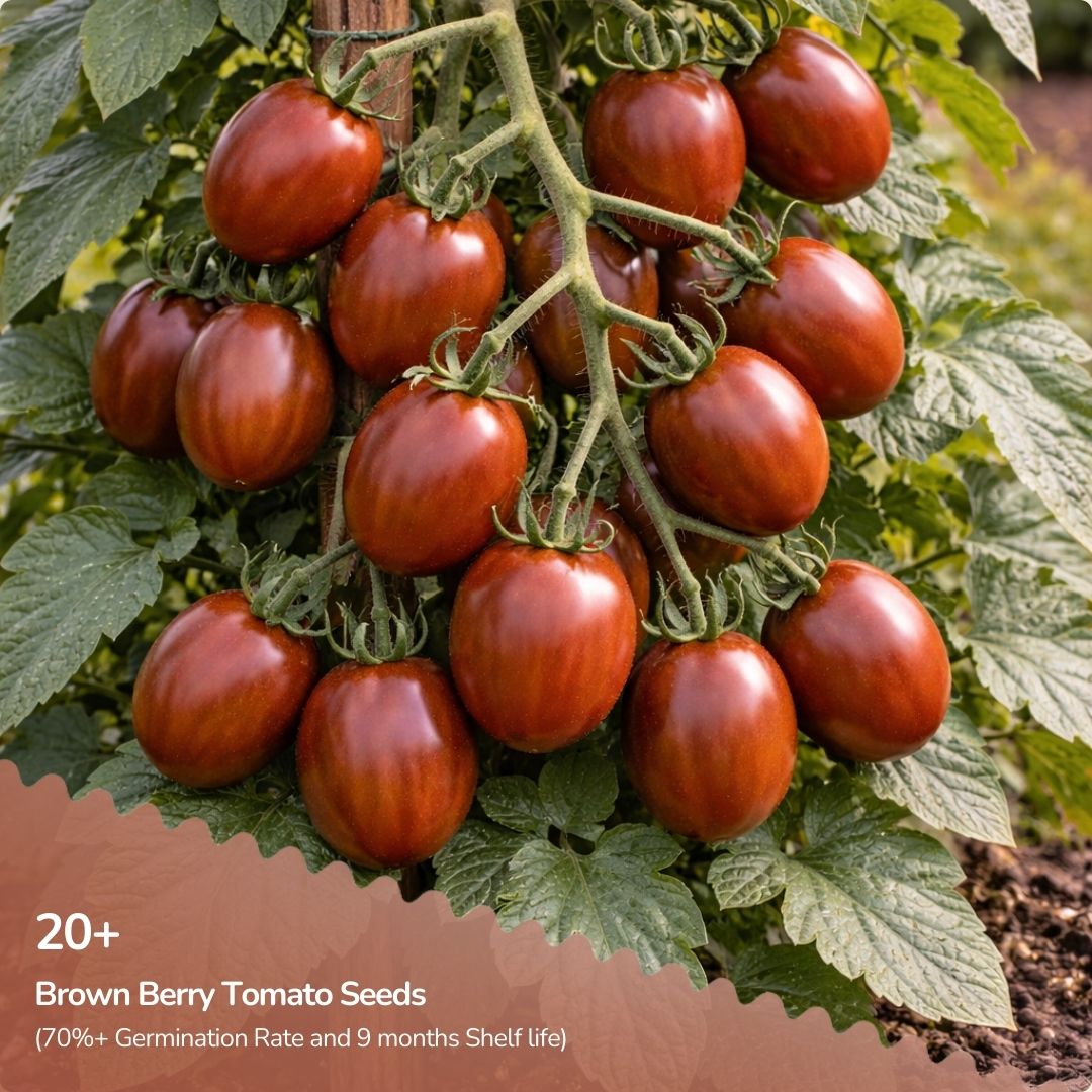 Organic Brown Berry Tomatoes Seeds