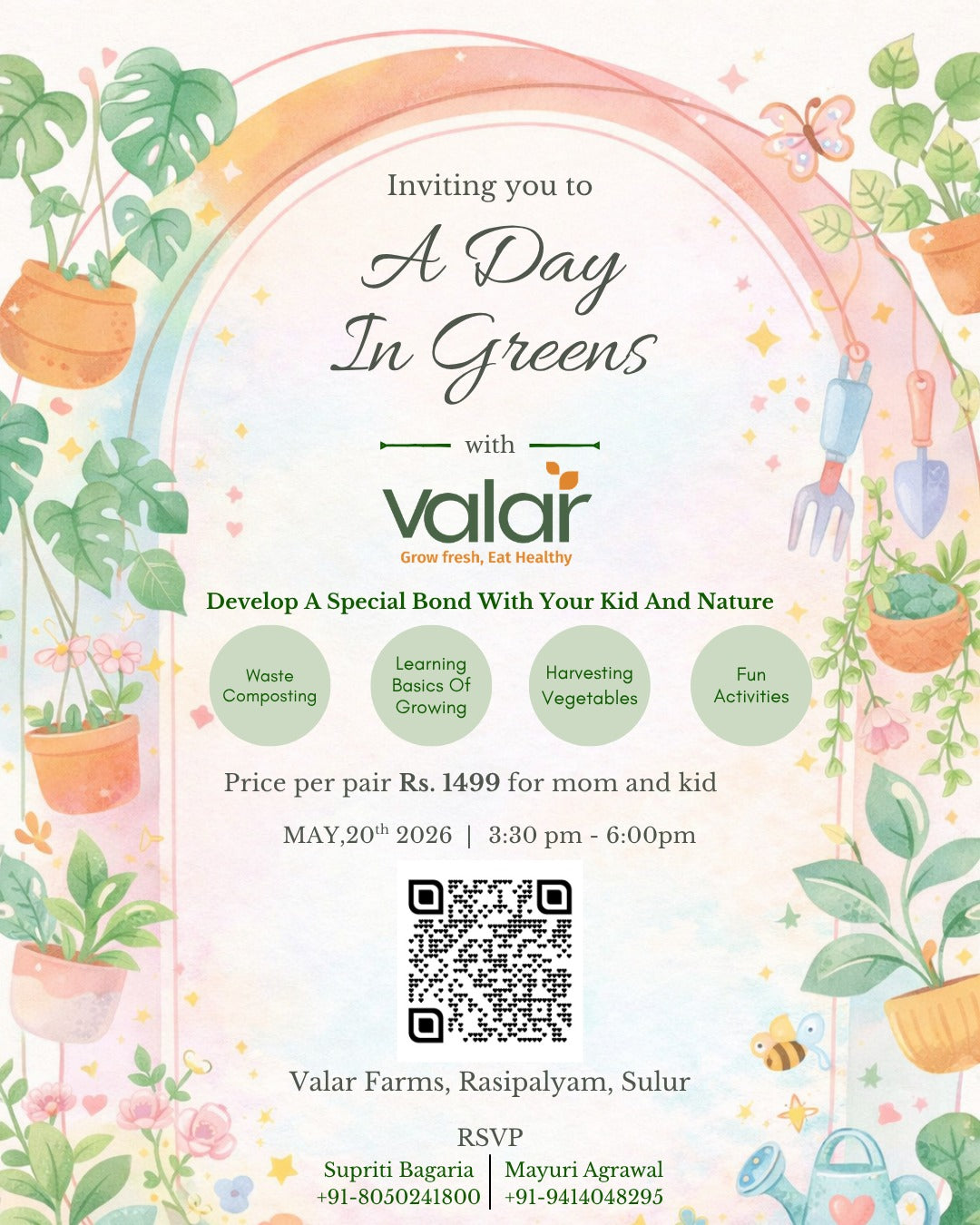A Day in Greens (Additional Child Pass)