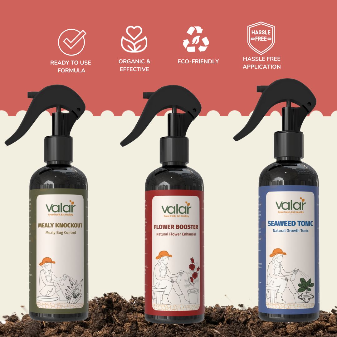 Gardening Heroes  (Mealy Bug + Flower Booster + Seaweed)